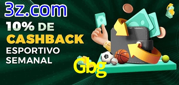 10% de bônus de cashback na Gbg